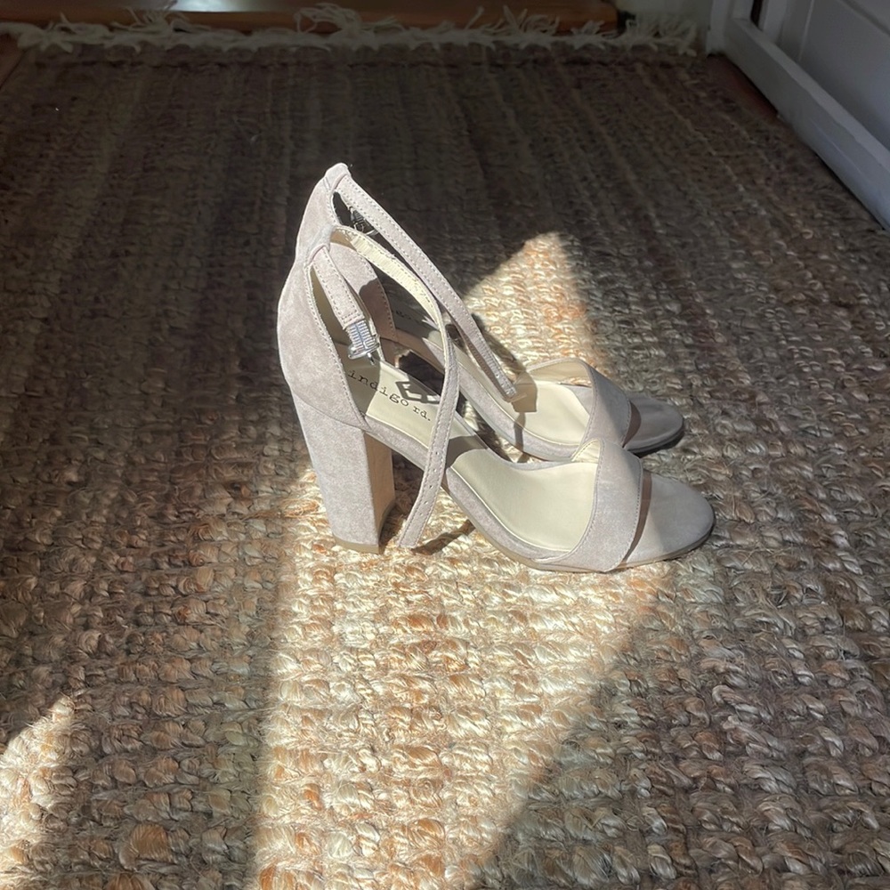 Strapped heels